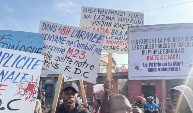 Goma: Plus d&rsquo;une centaine d&rsquo;étudiants dans la rue pour décrier la situation sécuritaire en province