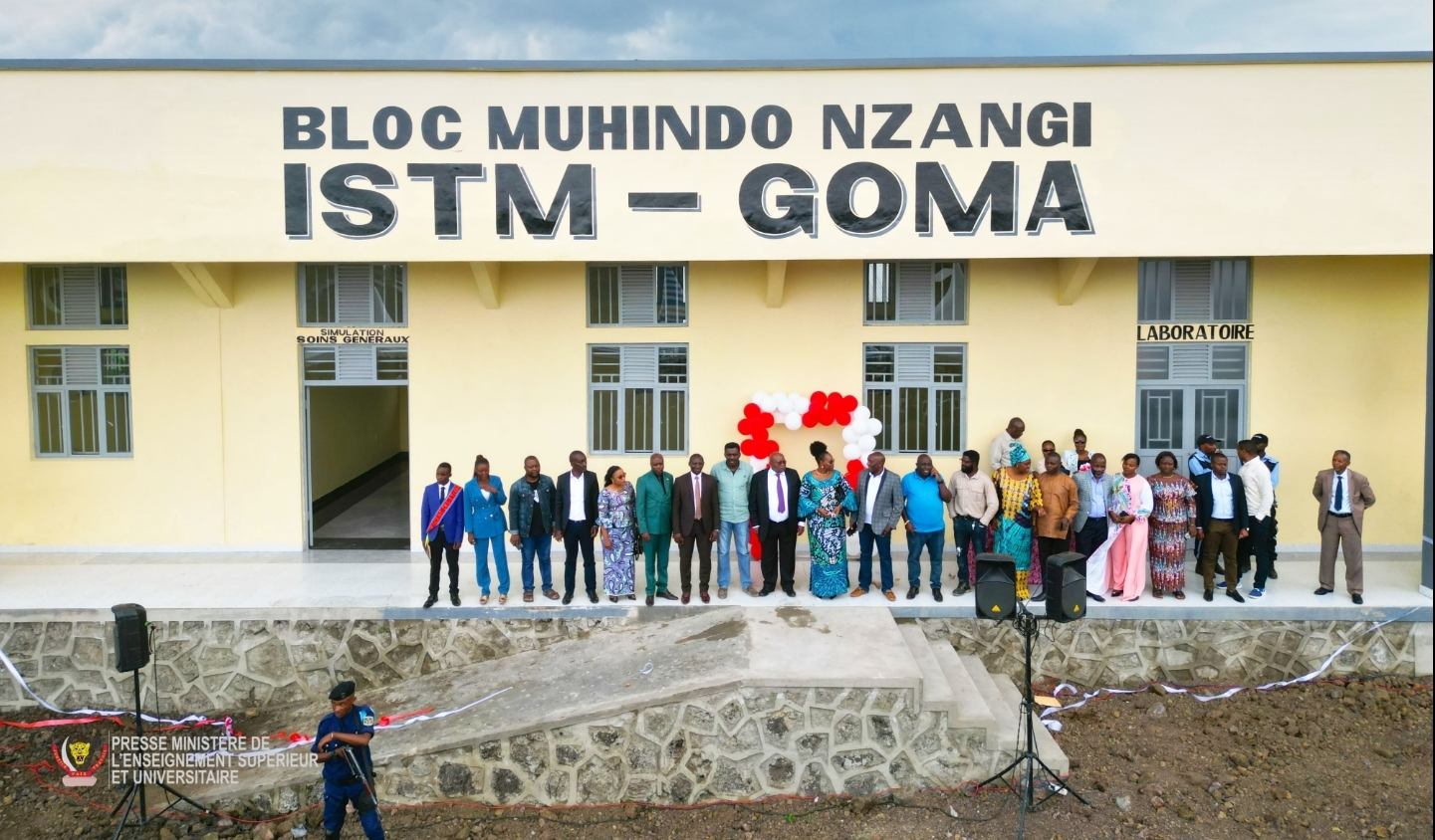 ESU : L&rsquo;ISTM Goma se dote d&rsquo;un nouveau bâtiment moderne dénommé Muhindo Nzangi