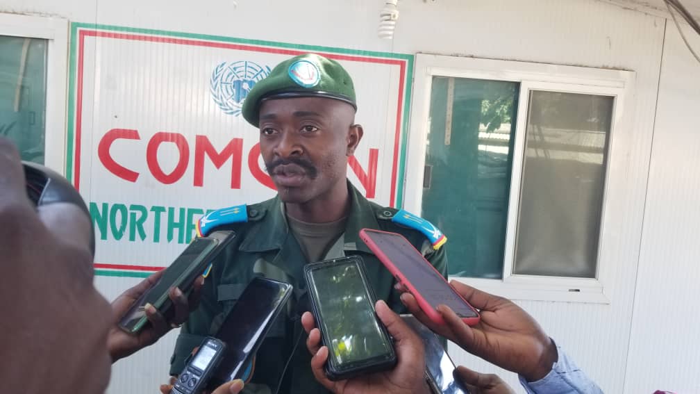 Ituri: L&rsquo;armée remercie l&rsquo;appui technique et logistique de la Monusco dans le processus de la recherche de la Paix