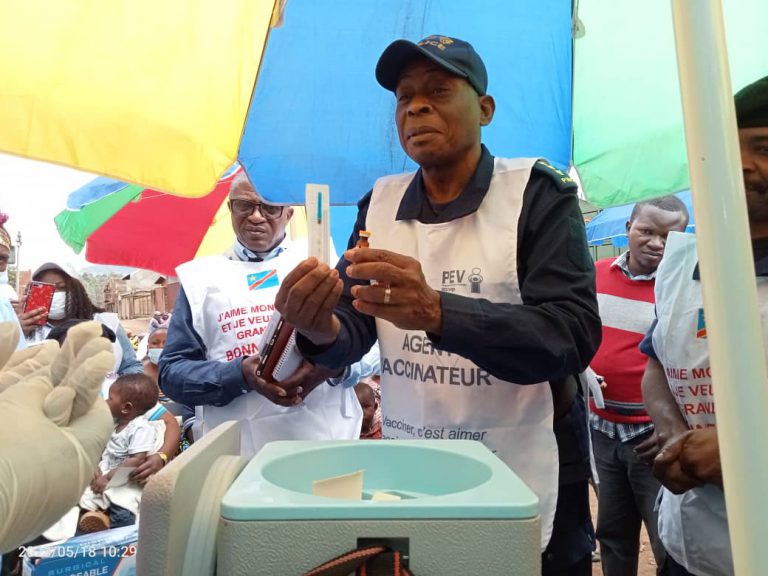 Butembo : Au-moins  135 730 enfants attendus pour la vaccination  contre la rougeole 