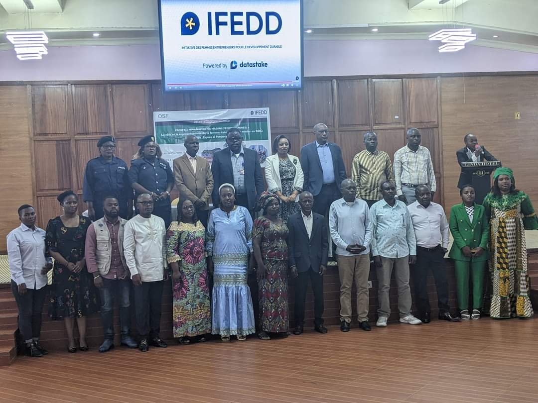 Goma : lancement ,du projet « Mwanamuke na Madini » (Femme et Mines) par IFEDD