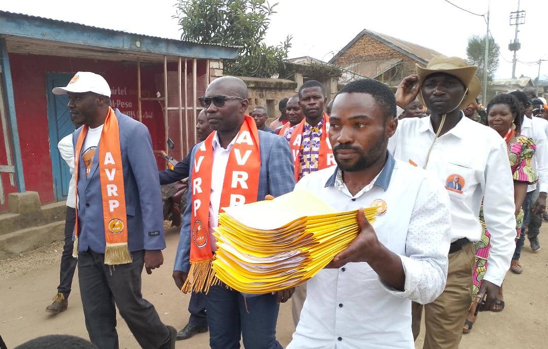 Nord-Kivu : Le député national Sylvain KALWAHALI de l&rsquo;AVRP depose sa candidature au sein du regroupement Agissons et Bâtissons en territoire de Lubero