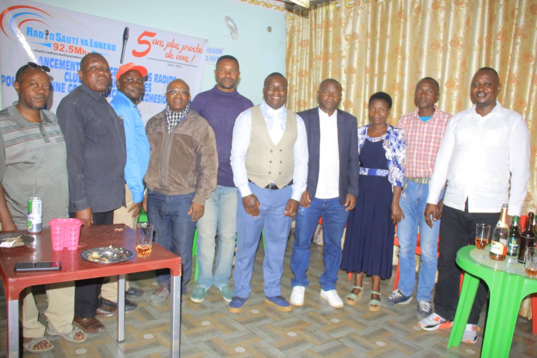 Nord-Kivu : Pour marquer ses 5ans d&rsquo;existence, la Radio Sauti ya Lubero lance un nouveau programme des radios clubs communautaires