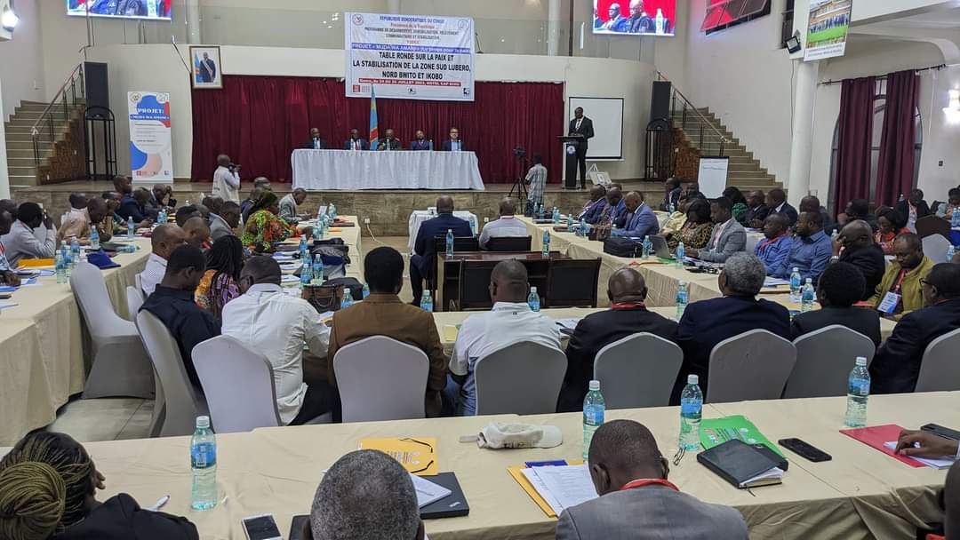 Nord-Kivu : La Table ronde sur la paix et la stabilisation ouverte à Goma est une évaluation du projet Muda wa Amani exécuté dans la zone Sud-Lubero, Nord-Bwito et Ikobo