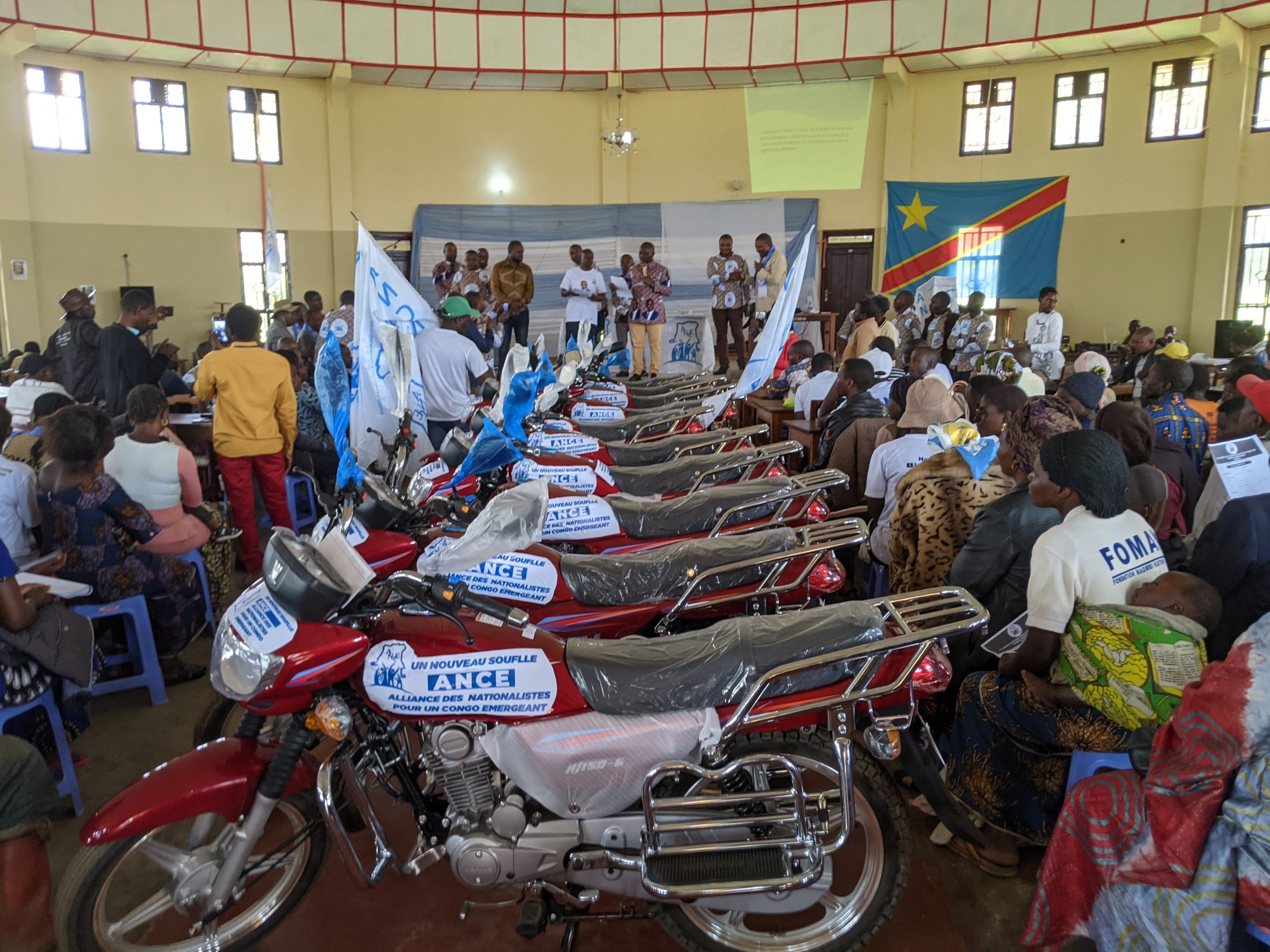 Nord-Kivu : Le parti politique ANCE forme ses candidats députés nationaux et leurs dote des moyens de mobilité