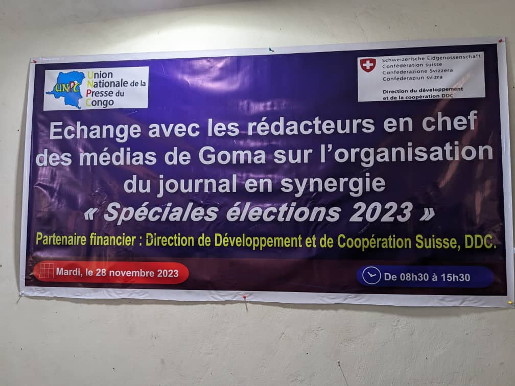 Goma:l&rsquo;UNPC initie un journal en synergie dénommé « spéciales élections »