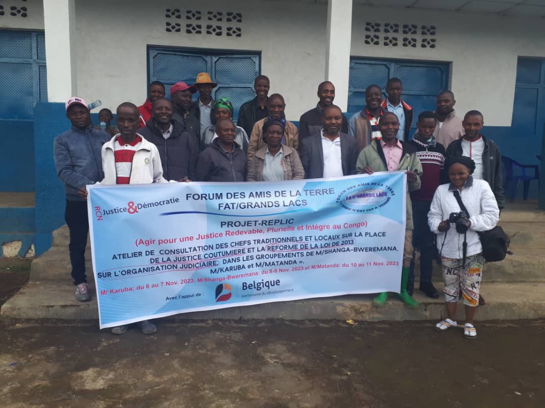 Nord Kivu, Territoire de Masisi, Chefferie de Bahunde:Consultation des chefs traditionnels et locaux sur laplace dela justice coutumière et la réformedela loi de 2013 sur l’organisation judiciaire»