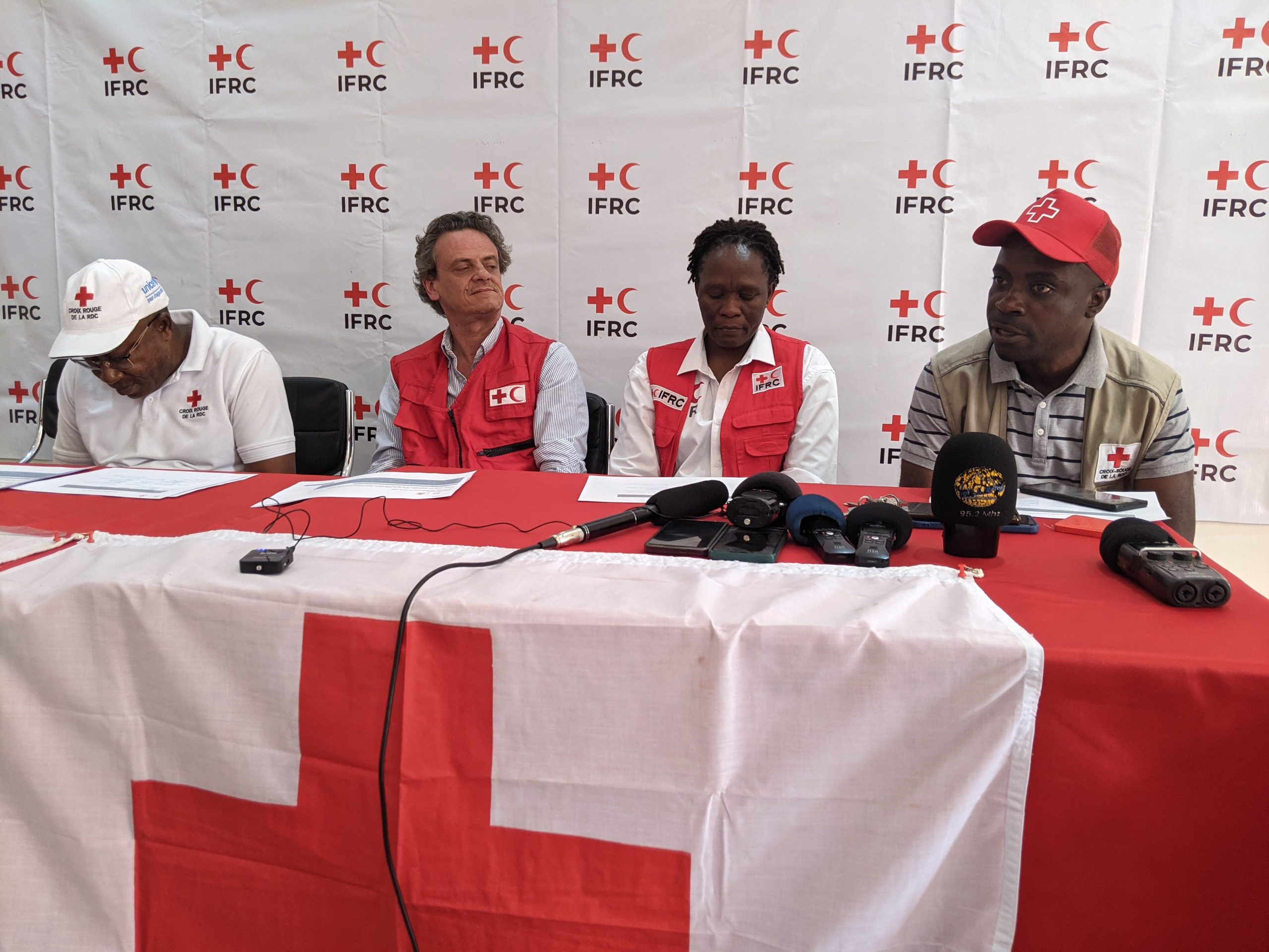 Nord-Kivu : La Croix-Rouge  RDC et IFRC notent une situation sanitaire inquiétante au côté des besoins alimentaires dans les camps des déplacés
