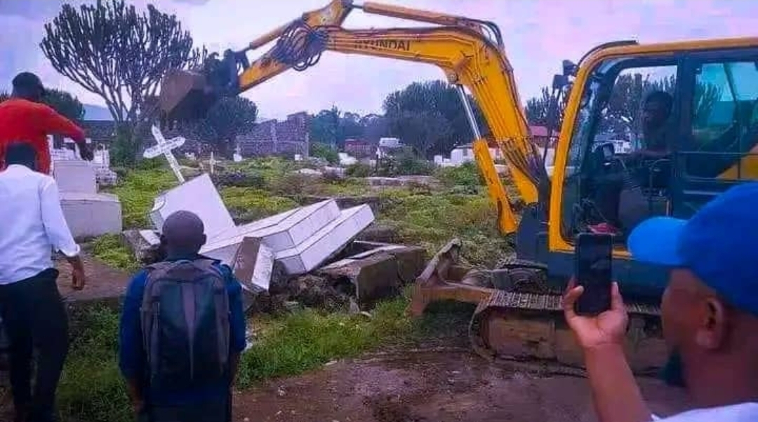 Goma : Spoliation du cimetière ITIG, le député national Hubert Furuguta exprime son ras-le-bol