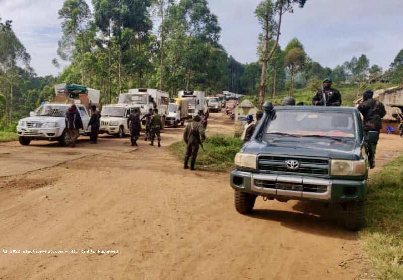 Butembo: le passage des casques bleus de la Monusco paralyse momentanément des activités au centre ville