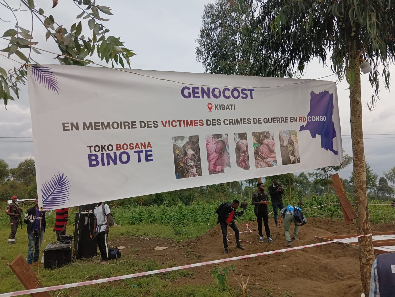 Goma: Les 35 corps enterrés à Kibati ne sont pas les seuls morts des bombes du M23/RDF( Patrick Muyaya)
