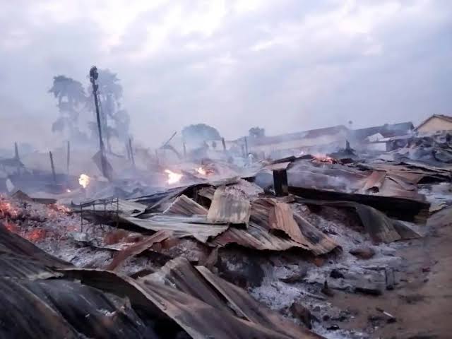 Beni : Un cas d&rsquo;incendie fait mort d&rsquo;homme