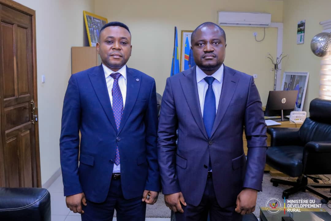 Kinshasa : Nzangi Butondo rassure le nouveau Gouverneur de Mai-Ndombe de la prise en compte de sa province dans le secteur du Développement rural