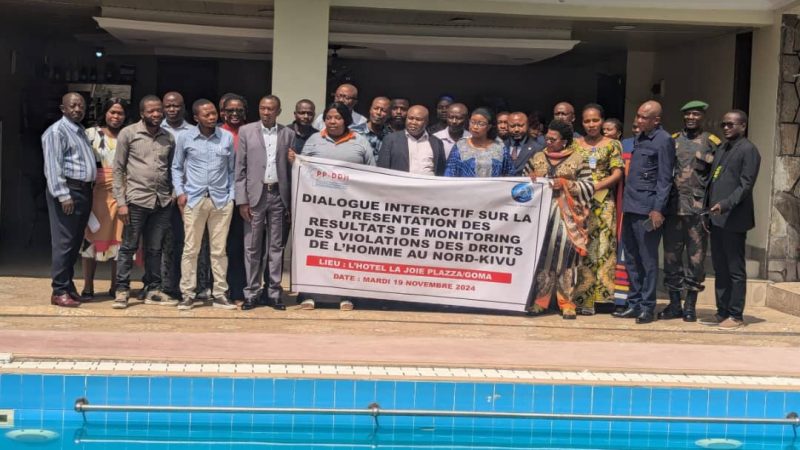 Nord-Kivu: Les violations des droits de l&rsquo;homme poursuivent leur course, 90 cas d&rsquo;incidents pour 210 personnes enregistrés dans moins d&rsquo;un an