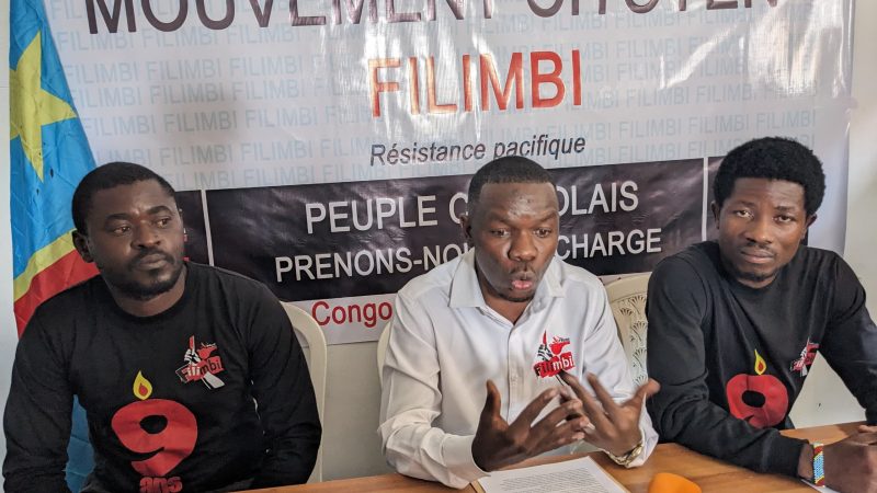 Filimbi RDC dénonce un « coup d&rsquo;État constitutionnel masqué » et appelle à la mobilisation citoyenne