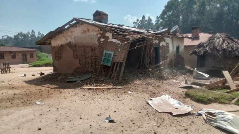 Lubero : Une bombe larguée par les présumés M23 fait un mort à Kitsombiro (Nord-Kivu)
