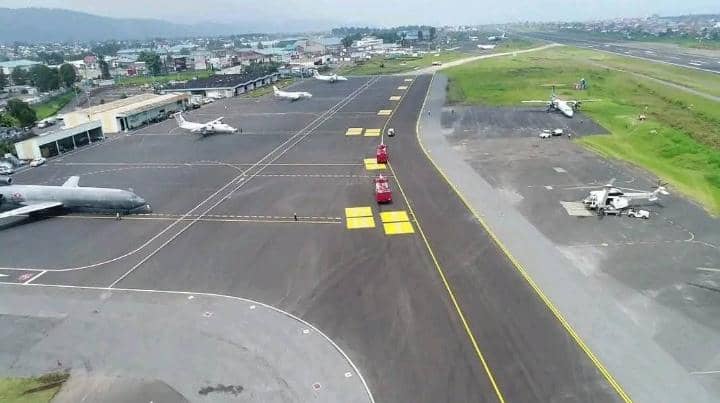 Urgent:Crise sécuritaire à Goma,l&rsquo;aéroport international de Goma fermé