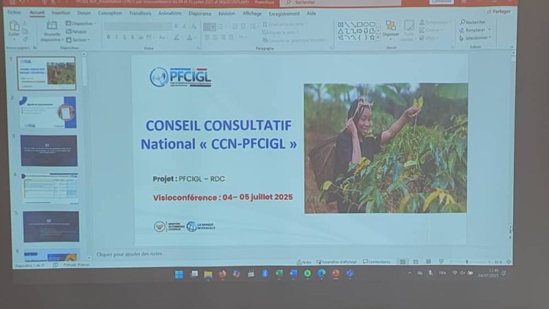RDC: Le PFCIGL a tenu sa 7ème réunion du Conseil Consultatif National (CCN)