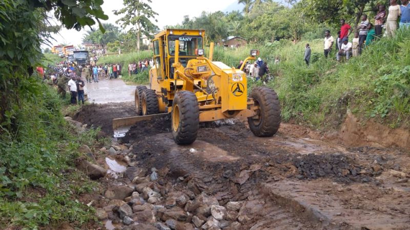Beni: Démarrage par la SSV des travaux de réhabilitation de l&rsquo; axe routier Mwenda-Kikingi sous l&rsquo;impulsion du gouverneur militaire