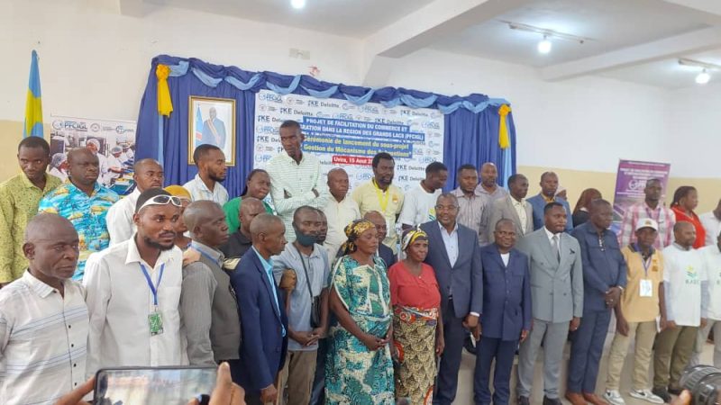 Uvira : Lancement du sous-projet « Mécanisme de subventions » au profit des associations, coopératives de petits commerçants transfrontaliers, agripreneurs et prestataires de services