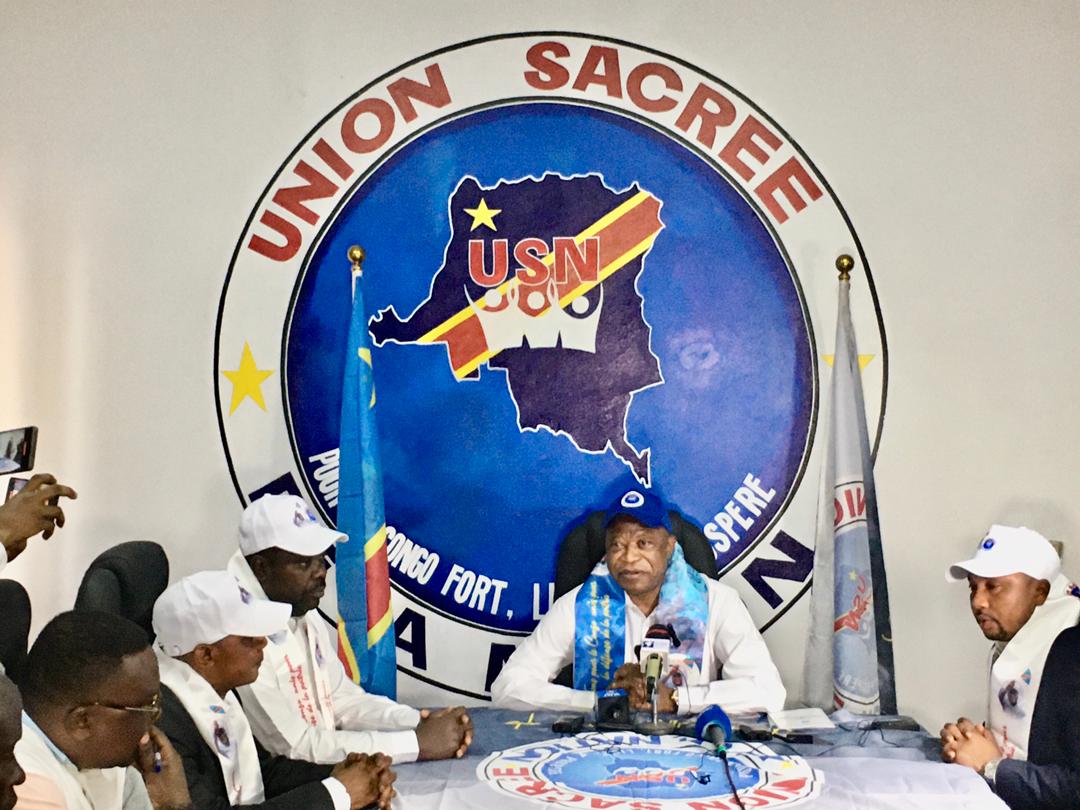 Kinshasa : le Professeur André Mbata lève le voile sur la candidature de l’Union Sacrée à la présidence de l’Assemblée nationale