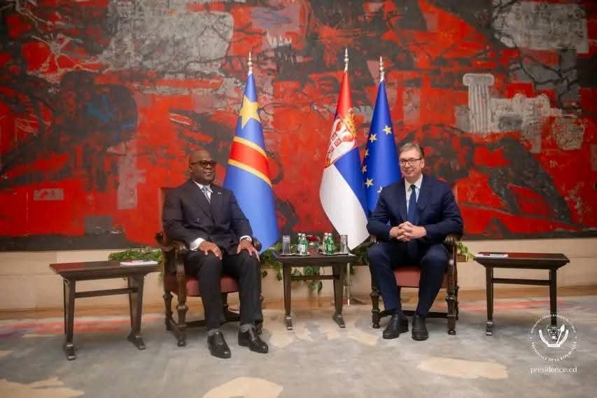 Tshisekedi à Belgrade : la RDC et la Serbie scellent un partenariat stratégique pour l’éducation, la sécurité et l’agriculture