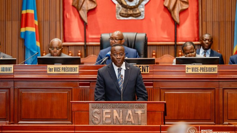 Franc congolais : Daniel Mukoko Samba rassure le Sénat sur la stabilité monétaire et la protection du pouvoir d’achat