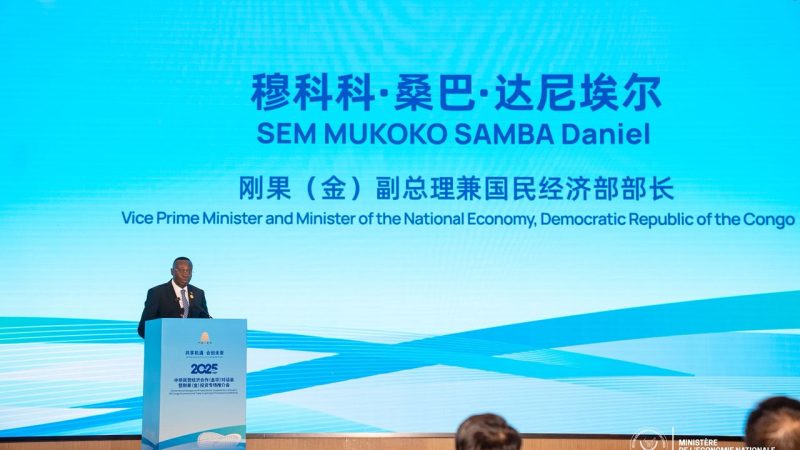 ​ »La RDC est le marché du futur » : Mukoko Samba défend la résilience économique à Jinhua et fixe le cap d&rsquo;une coopération sino-congolaise transformatrice.