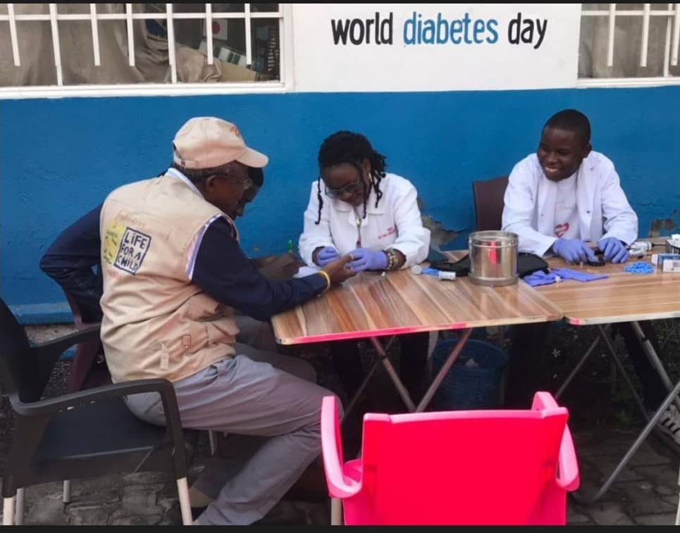 Goma : forte mobilisation pour la Journée mondiale du diabète avec trois jours de dépistage gratuit