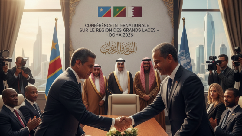 Paix en RDC : Tournant historique à Doha entre le Gouvernement et l&rsquo;AFC/M23