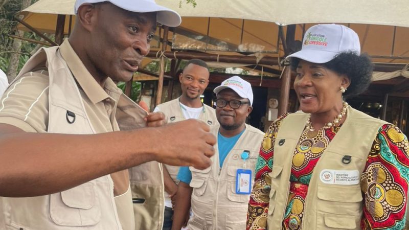 Sud-Kivu : Le Gouverneur Jean-Jacques Purusi Sadiki reçoit une délégation du Ministère national de l’Agriculture