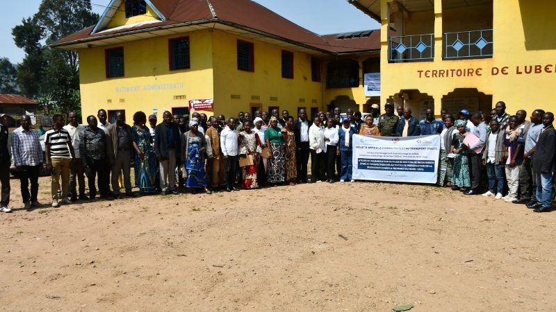 Nord-Kivu : Bitumage de la route Butembo-Kanyabayonga, le projet PACT vulgarise le plan de gestion de biodiversité à Lubero
