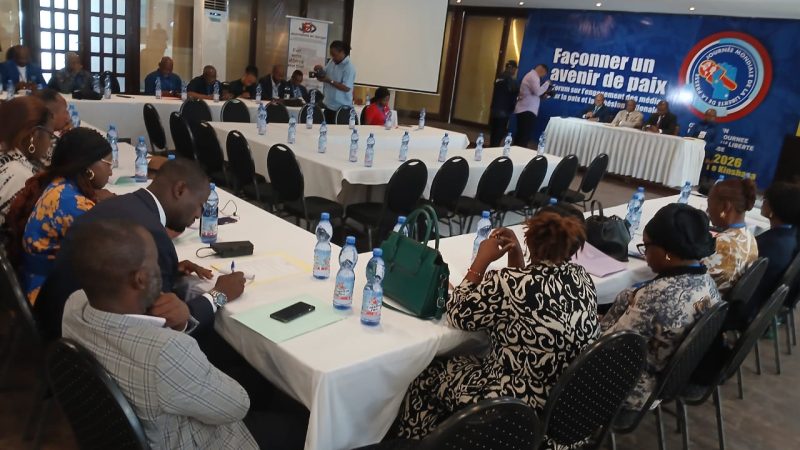 RDC : L’UNPC appelle à un « journalisme de responsabilité » pour cimenter la paix nationale
