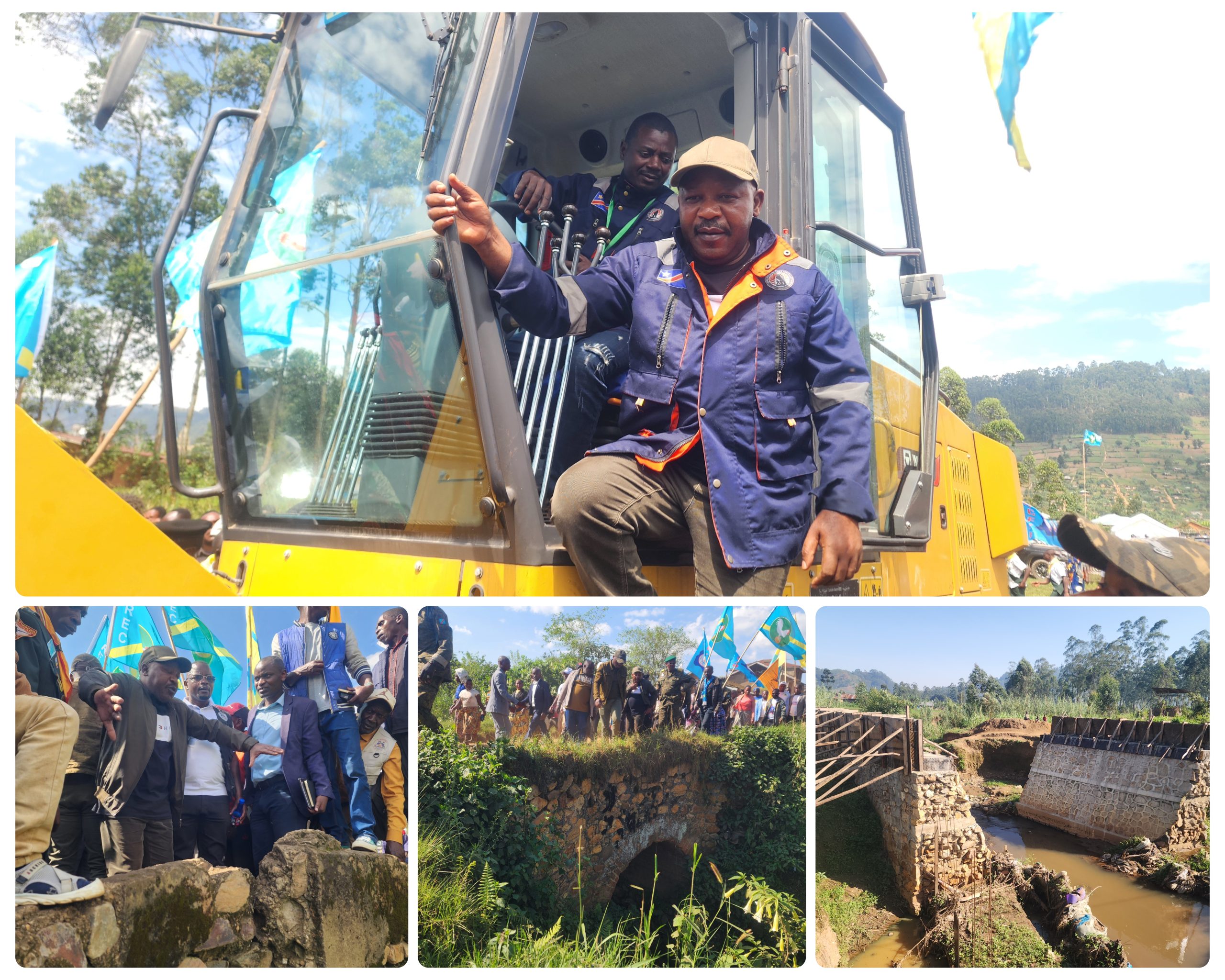 Nord-Kivu : Entre nouveaux projets annoncés et anciens chantiers inachevés, les interrogations persistent à Lubero