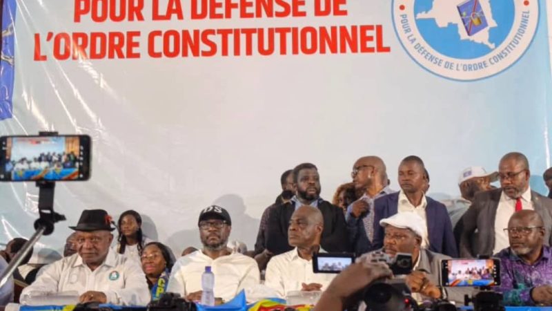 RDC : La Coalition Article 64 rejette les consultations populaires de Félix Tshisekedi et annonce une marche le 15 septembre