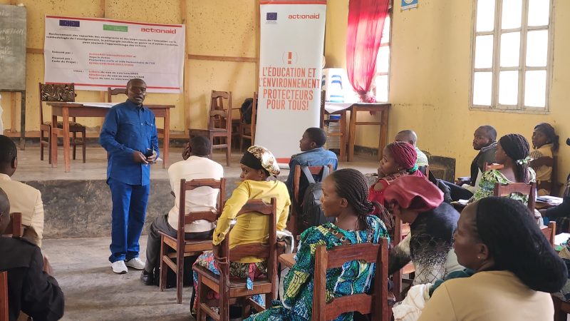 Nord-Kivu : 105 enseignants outillés sur les nouvelles techniques d&rsquo;apprentissage et d&rsquo;intégration du genre à Lubero