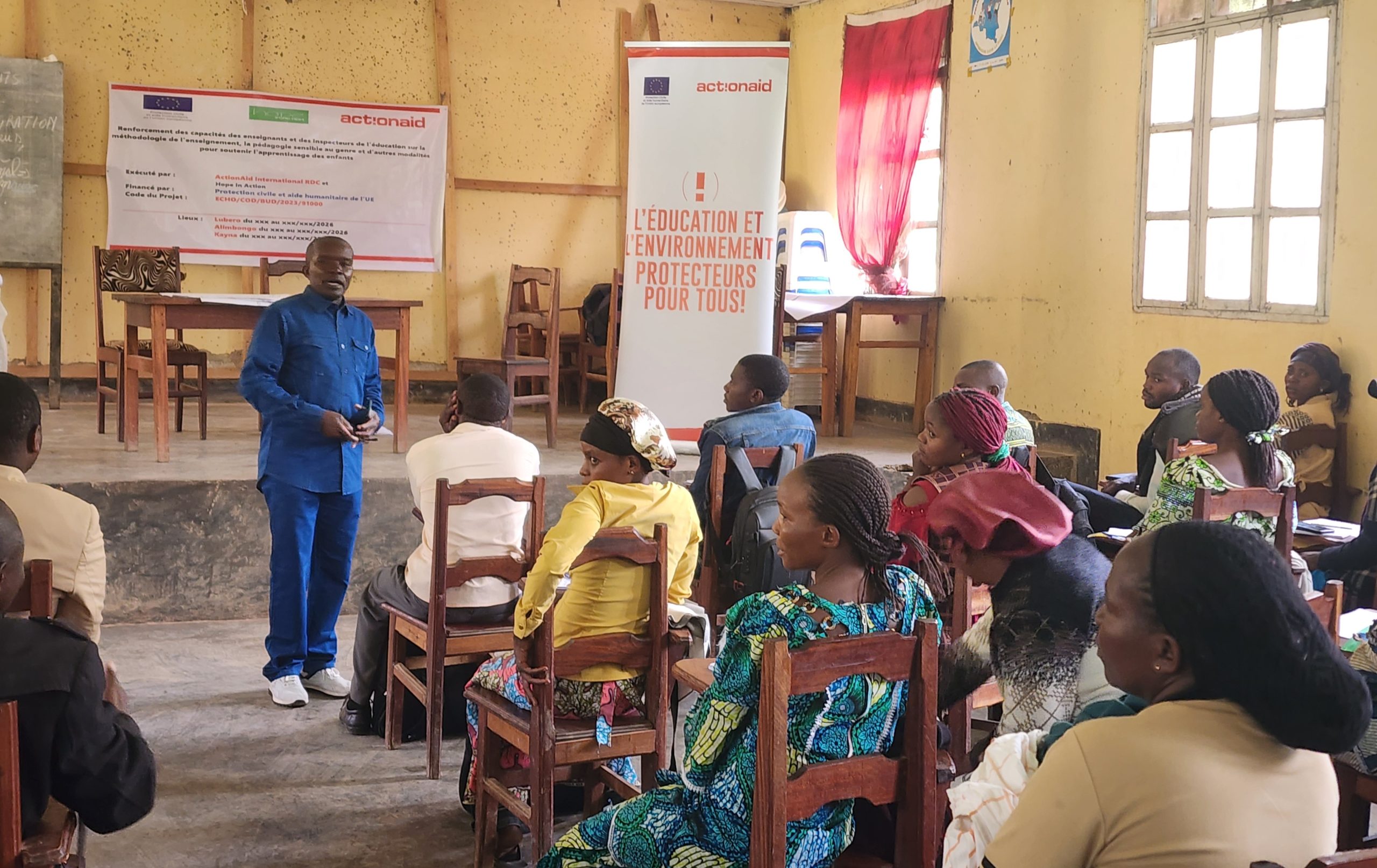 Nord-Kivu : 105 enseignants outillés sur les nouvelles techniques d&rsquo;apprentissage et d&rsquo;intégration du genre à Lubero